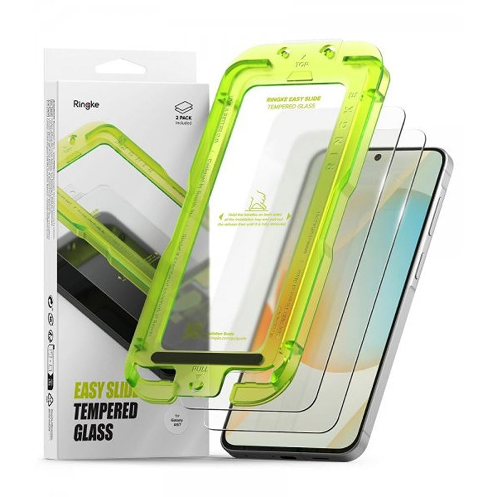 Ringke Samsung Galaxy A57 Skärmskydd Easy Slide 2-pack