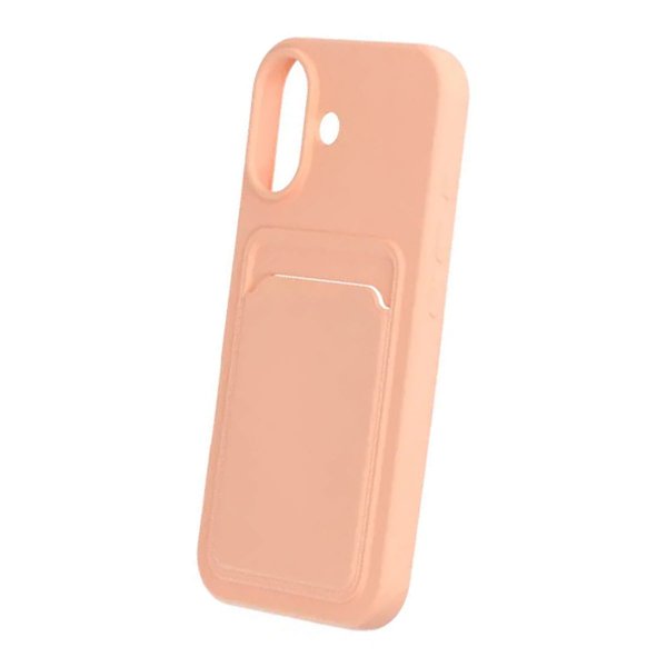 iPhone 17 Skal Korthållare Rosa