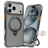 Torras iPhone 17 Pro Skal Ostand Q3 Air Shadow Black