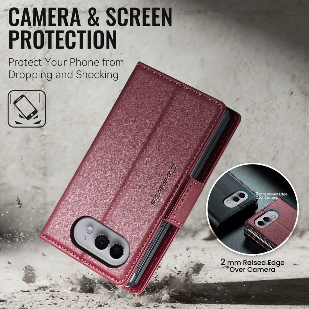 CaseMe iPhone Duo Fodral 023 Series Röd