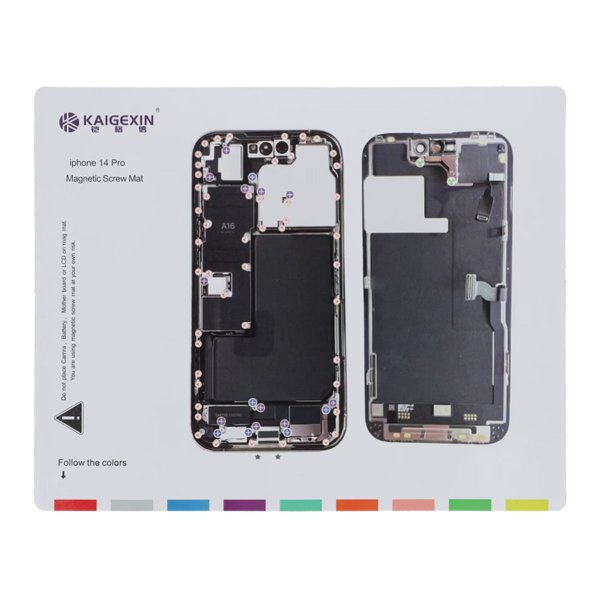 Magnetisk skruvmatta för iPhone 14 Pro