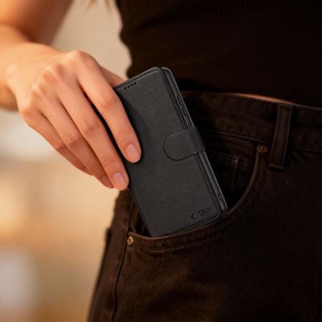 Tech-Protect Samsung Galaxy A27 Fodral Wallet Svart