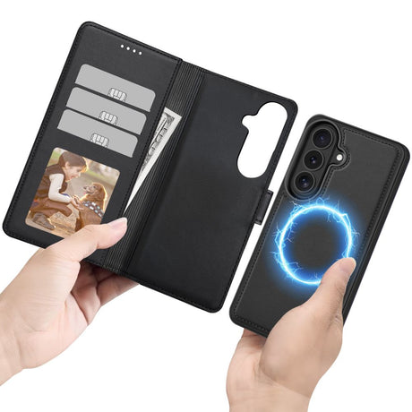 Tech-Protect Samsung Galaxy S26 Fodral Wallet MagSafe Svart