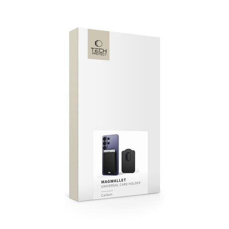 Tech-Protect Korthållare CH02 MagWallet MagSafe Kolfiber Svart