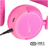 Altec Lansing Hörlurar Barn Trådlös 2in1 On-Ear Rosa