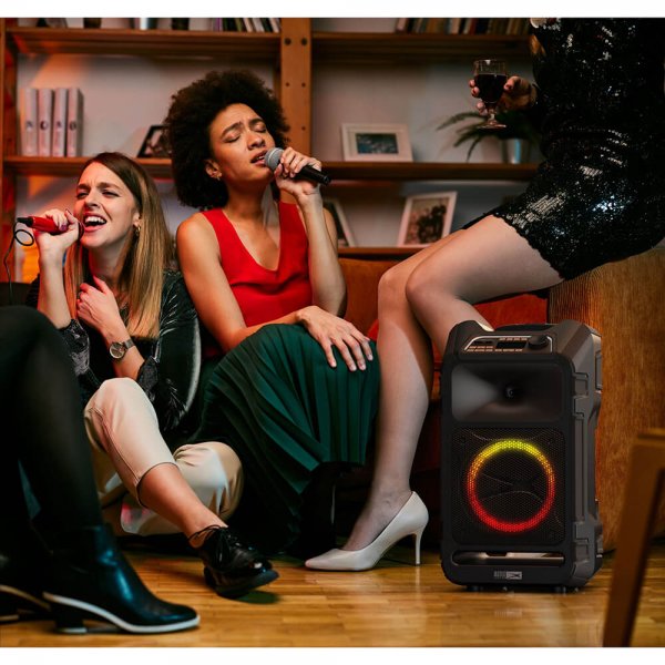 Altec Lansing Högtalare IMT9000 SonicBoom100 Partyspeaker Svart