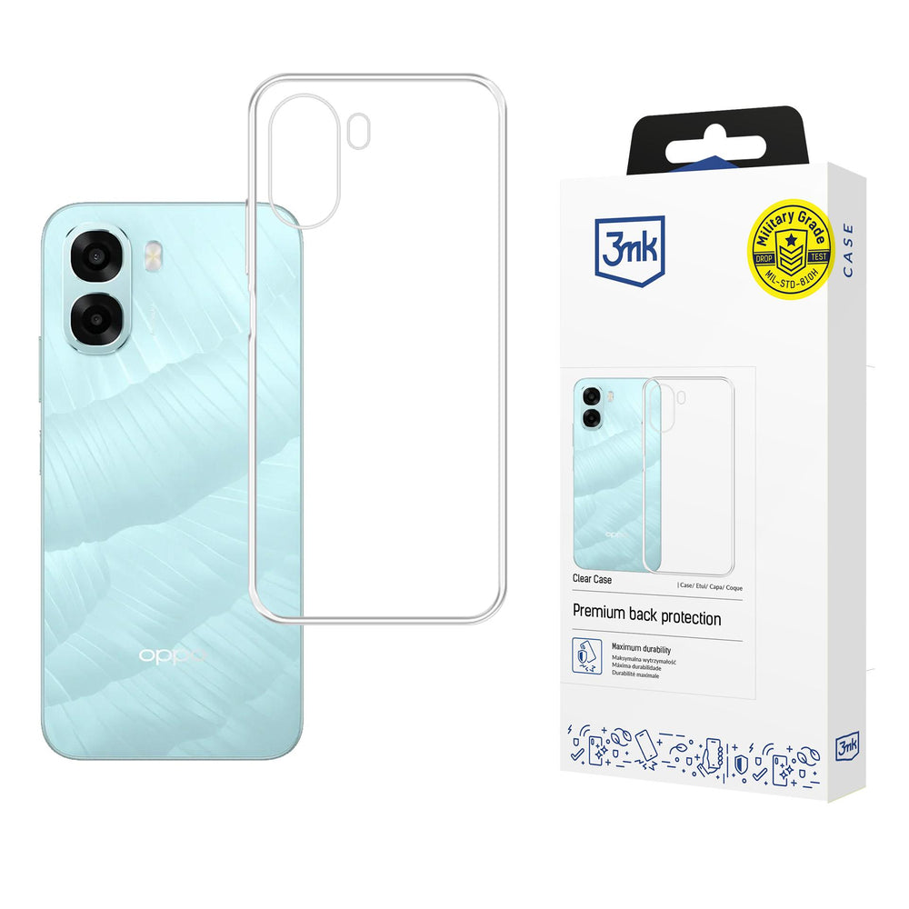 3mk Oppo A6x Skal Clear Case Transparent