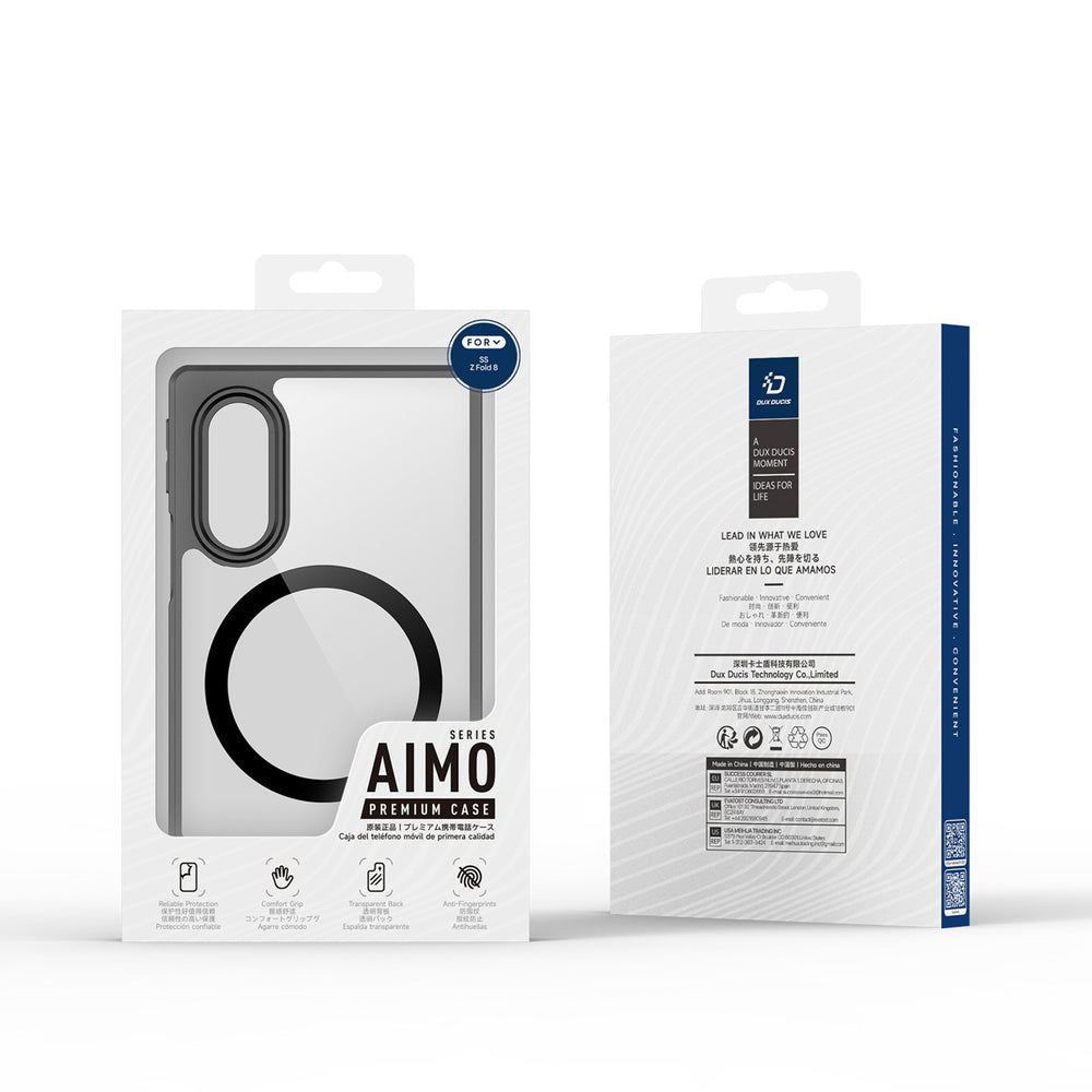 Dux Ducis Samsung Galaxy Z Fold 8 Skal Aimo Series MagSafe Svart