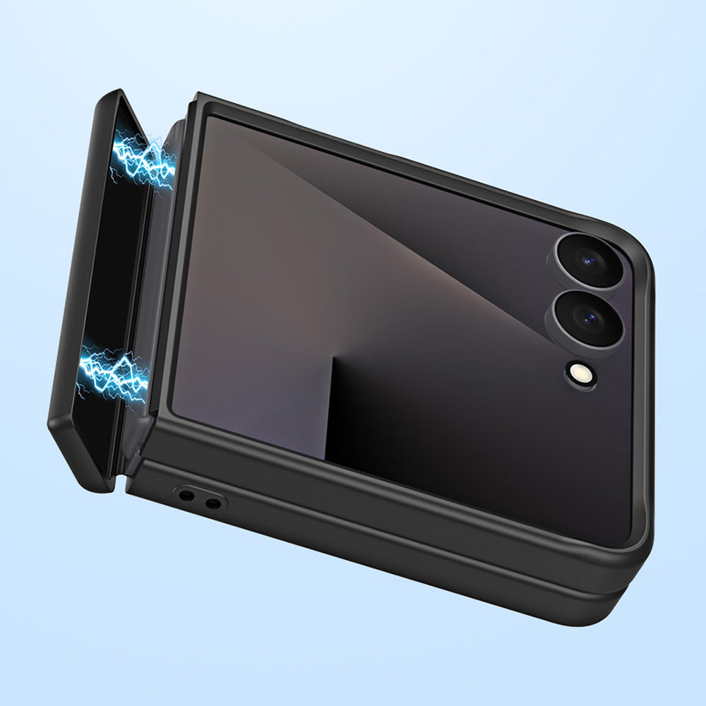 Dux Ducis Samsung Galaxy Z Flip 8 Skal Yind Series MagSafe Svart
