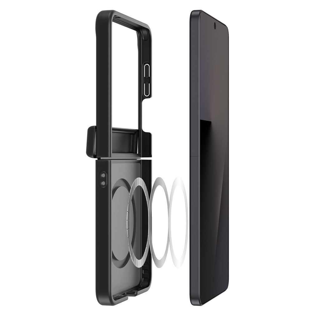 Dux Ducis Samsung Galaxy Z Flip 8 Skal Yind Series MagSafe Svart