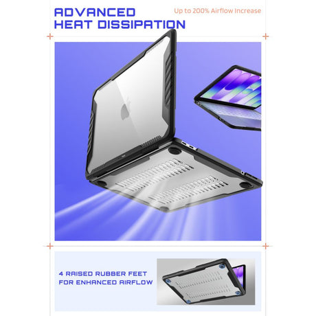 Supcase MacBook Neo 13 Skal Unicorn Beetle Pro Svart