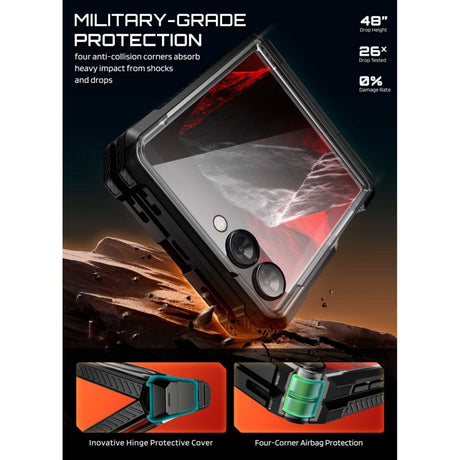 Supcase Samsung Galaxy Z Flip 8 Skal UB Grip MagSafe Svart
