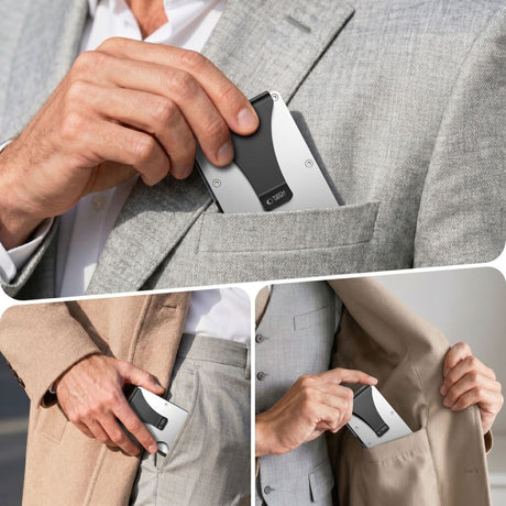 Tech-Protect Plånbok Thorn RFID Silver