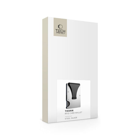 Tech-Protect Plånbok Thorn RFID Silver