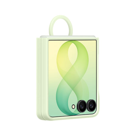 Samsung Original Samsung Galaxy Z Flip 8 Skal Silicone Ring Magnet Case Mint