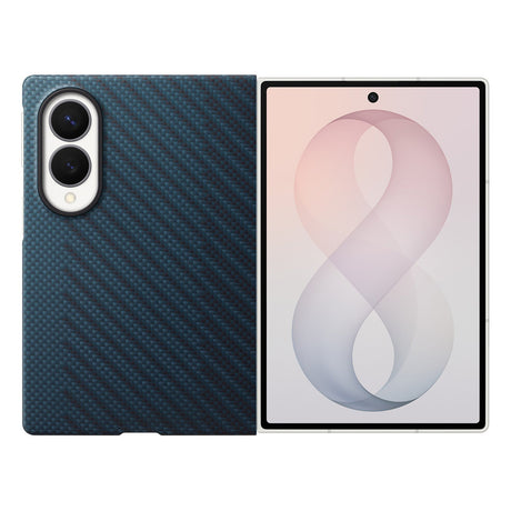 Samsung Original Samsung Galaxy Z Fold 8 Skal Carbon Magnet Case Blå
