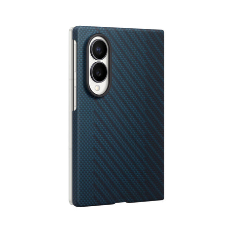 Samsung Original Samsung Galaxy Z Fold 8 Skal Carbon Magnet Case Blå