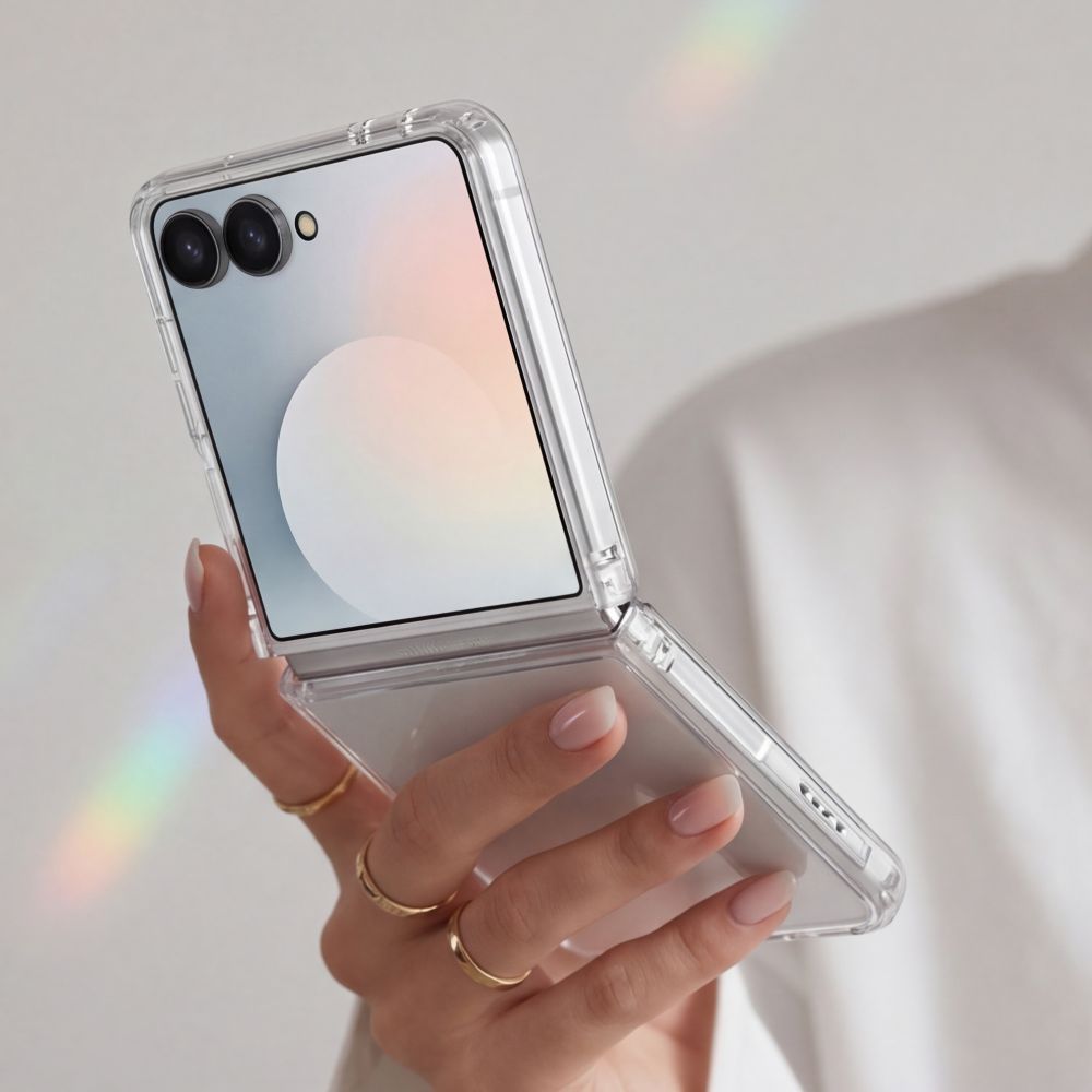 Tech-Protect Samsung Galaxy Z Flip 8 Skal FlexAir Hybrid Transparent