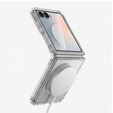 Tech-Protect Samsung Galaxy Z Flip 8 Skal FlexAir Hybrid MagSafe Transparent