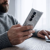 Tech-Protect Samsung Galaxy Z Fold 8 Ultra Skal FlexAir Hybrid MagSafe Transparent