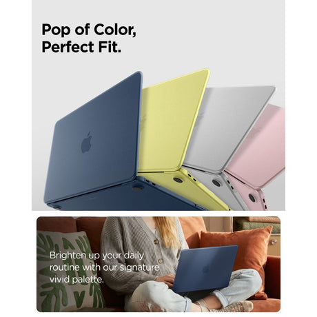 Spigen MacBook Neo 13 Skal Air Skin Frost Indigo