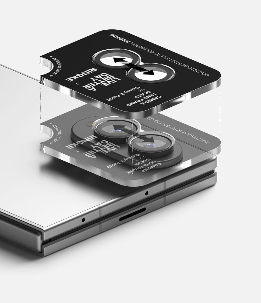 Ringke Samsung Galaxy Z Fold 8 Kameraskydd Camera Lens Frame 2-pack