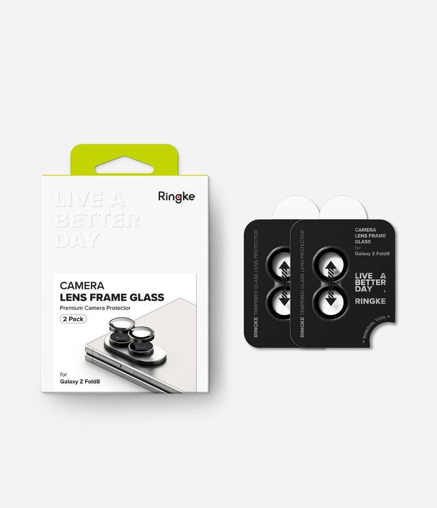 Ringke Samsung Galaxy Z Fold 8 Kameraskydd Camera Lens Frame 2-pack