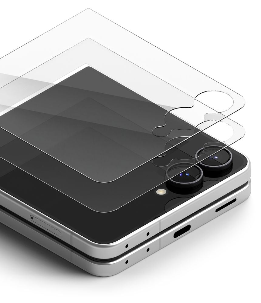 Ringke Samsung Galaxy Z Flip 8 Skärmskydd Easy Slide 2-pack