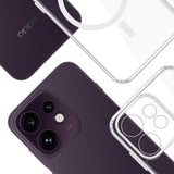 3mk Oppo Reno16 F Skal Armor MagCase Transparent