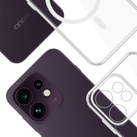 3mk Oppo Reno16 F Skal Armor MagCase Transparent