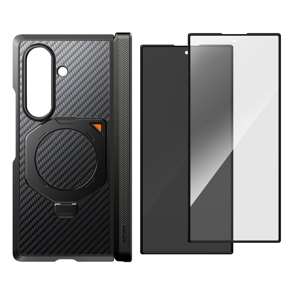 Supcase Samsung Galaxy Z Fold 8 Ultra Skal Aero MagSafe Kolfiber Svart