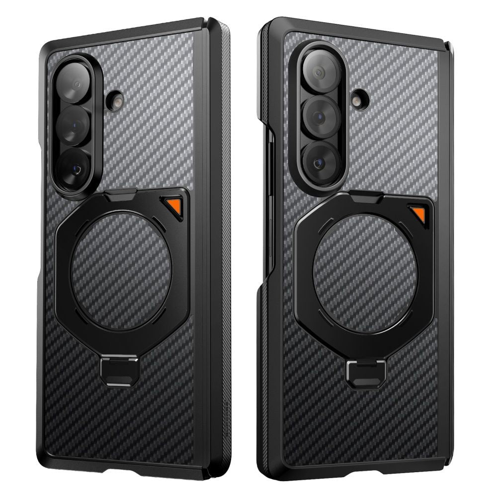 Supcase Samsung Galaxy Z Fold 8 Ultra Skal Aero MagSafe Kolfiber Svart