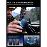 Supcase Samsung Galaxy Z Fold 8 Ultra Skal Aero MagSafe Kolfiber Svart
