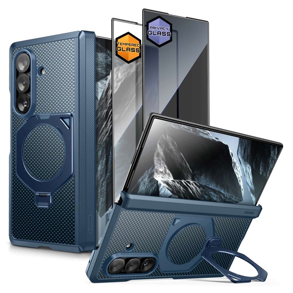 Supcase Samsung Galaxy Z Fold 8 Ultra Skal Aero MagSafe Blå