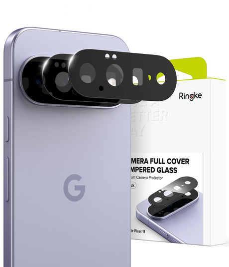 Ringke Google Pixel 11 Kameraskydd Full Cover 2-pack