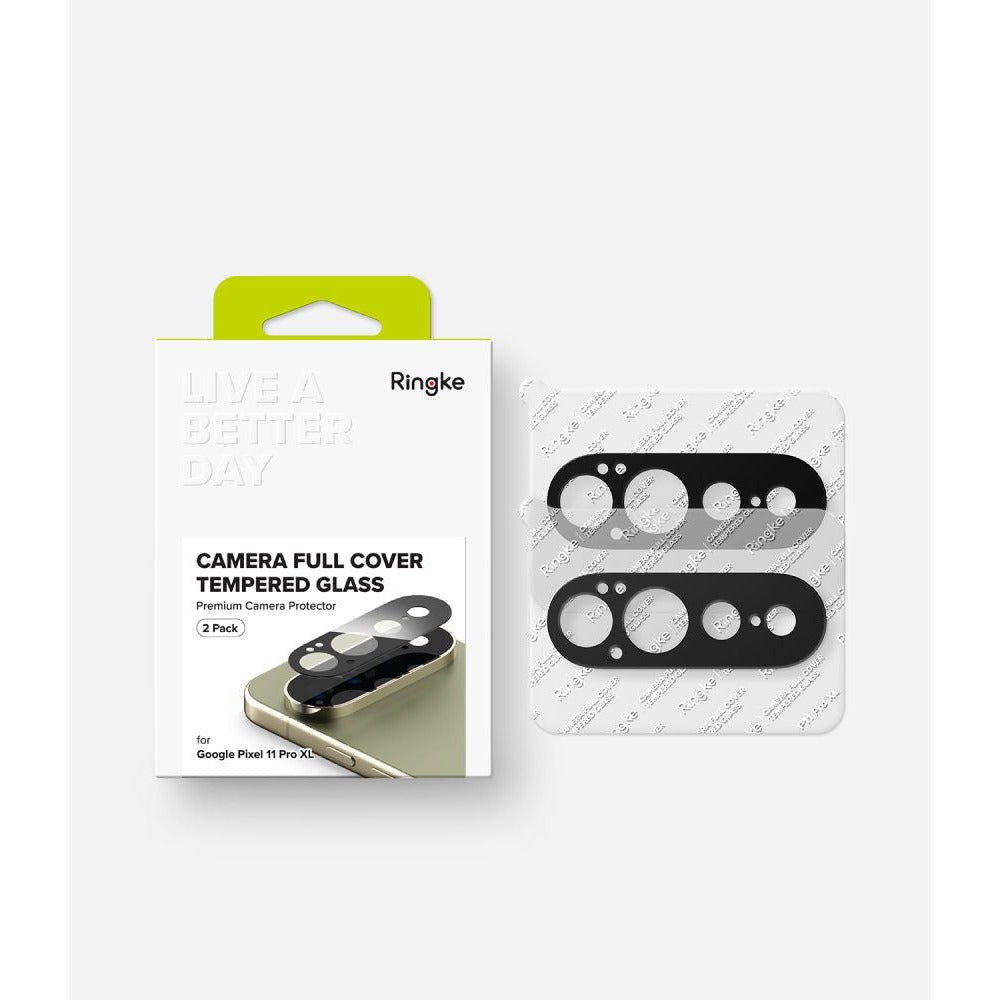 Ringke Google Pixel 11 Pro XL Kameraskydd Full Cover 2-pack