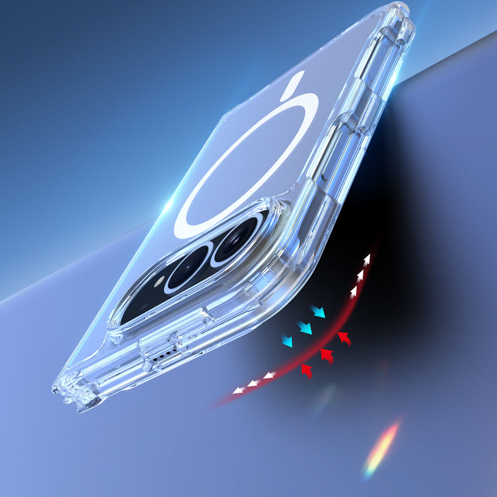 Dux Ducis iPhone Duo Skal Clin Series MagSafe Transparent