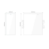 Tech-Protect Samsung Galaxy Z Fold 8 Ultra Skärmskydd Easy Set & Glass Fit 4-pack