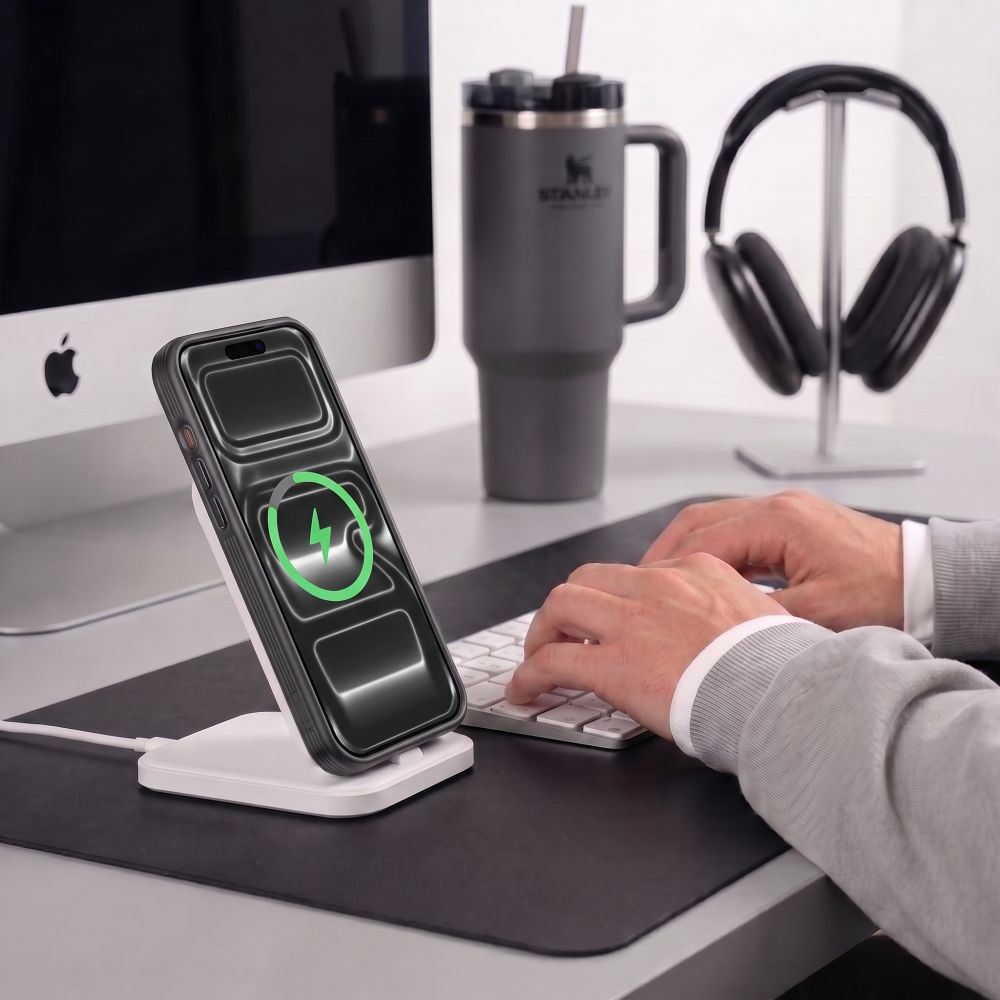 Tech-Protect iPhone 17 Pro/iPhone 18 Pro Skal MagPrime MagSafe Matt Svart