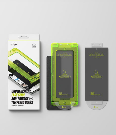 Ringke Samsung Galaxy Z Fold 8 Ultra Skärmskydd Easy Slide Privacy 2-pack