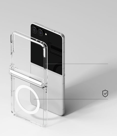 Ringke Samsung Galaxy Z Flip 8 Skal Fusion Magnetic Transparent