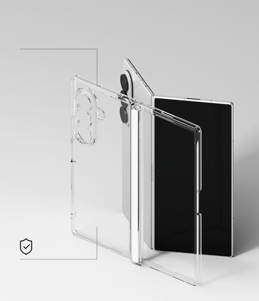 Ringke Samsung Galaxy Z Fold 8 Ultra Skal Fusion Flap Transparent