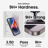 Tech-Protect iPhone 18 Pro Skärmskydd & Kameraskydd Easy Set+ 2-pack