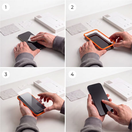 Tech-Protect iPhone 18 Pro Max Skärmskydd & Kameraskydd Easy Set+ 2-pack