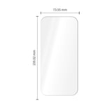 Tech-Protect iPhone 18 Pro Max Skärmskydd & Kameraskydd Easy Set+ 2-pack