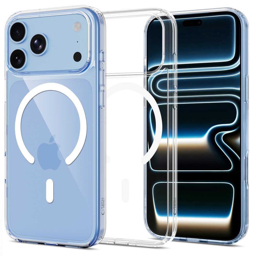 Tech-Protect iPhone 17 Pro Max/iPhone 18 Pro Max Skal FlexAir Hybrid MagSafe & Skärmskydd 2-pack
