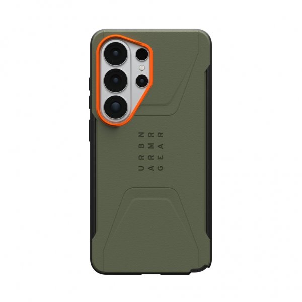 Urban Armor Gear (UAG) Samsung Galaxy S26 Ultra Skal Civilian MagSafe Olive/Orange