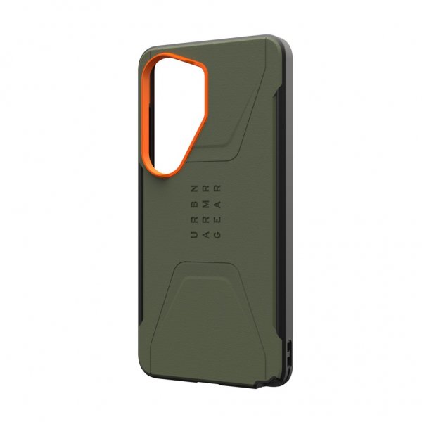Urban Armor Gear (UAG) Samsung Galaxy S26 Ultra Skal Civilian MagSafe Olive/Orange