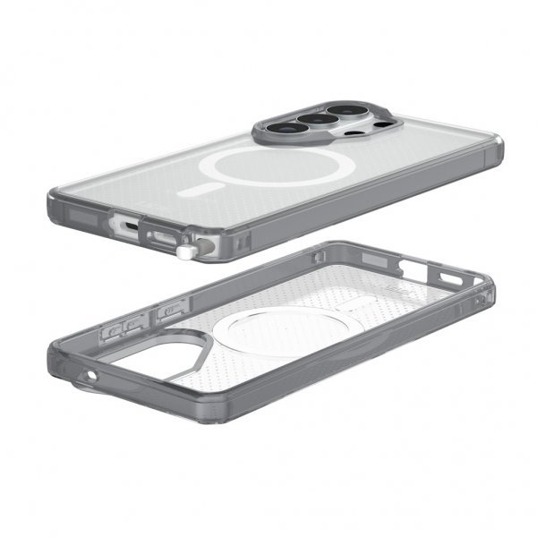 Urban Armor Gear (UAG) Samsung Galaxy S26 Ultra Skal Dot MagSafe True Clear Ice/Ash