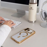 Tech-Protect iPhone 17 Pro/iPhone 18 Pro Skal MagFlex MagSafe Guld